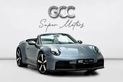 GCC WARRANTY TILL 2030 - 2025 PORSCHE 911 CARRERA CABRIOLET - SPORT CHRONO - BOSE - SPORTS EXHAUST