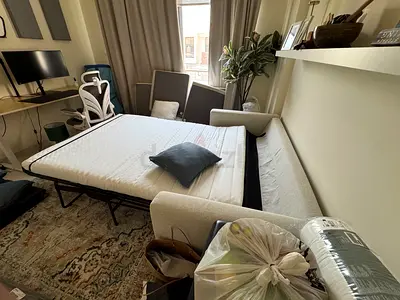 Ikea vimle two seater sofa bed with mattress