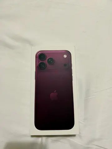 iPhone 18 Pro Max - 512GB - Burgundy - eSIM (Sealed - Brand new original box) Verified pre-order