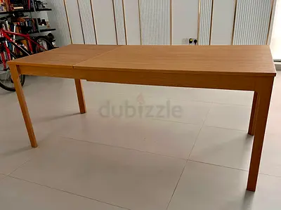 Ikea Dining Table & Chairs - Seats 6