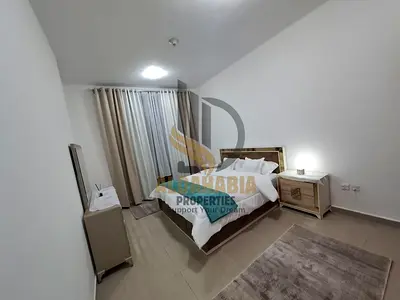 Ajman Cor🏛️ Furnished 1-Bedroom Apartment for Monthly Rent – Bills Includedniche – Al Etihad Tower