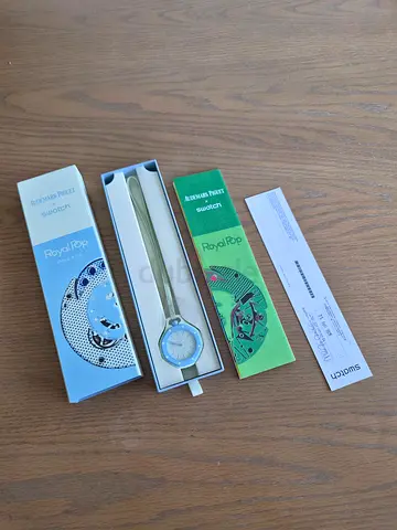 Audemars Piguet x Swatch Royal Pop BLAUE ACHT + Wristbuddys Case & Strap Kit – Full Set