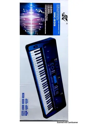MK Electric Keyboard 61 keys (MK-939) - Brand new