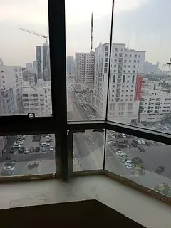 1 Bedroom Apartment for Annual Rent in Al Nuaimiya 2 | King Faisal Street | Master Bedroom & Balcony