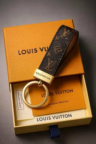 Louis Vuitton Monogram Key Holder/Keyring (Genuine style)