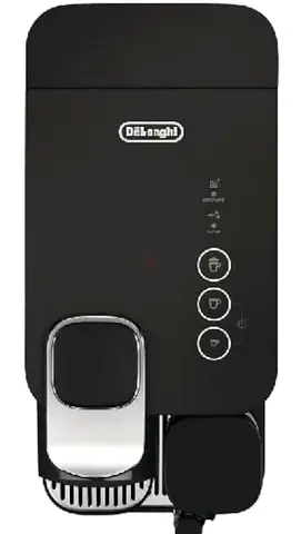 espresso Lattissima One EN510.B, De'Longhi Coffee Machine, Capsule System, 1L Water Tank, Black