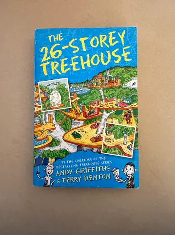 The 26-Storey Treehouse by Andy Griffiths & Terry Denton (paperback)