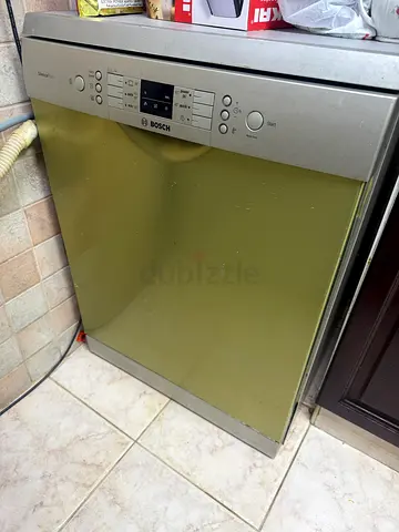 Bosch built-in dishwasher, stainless steel, used