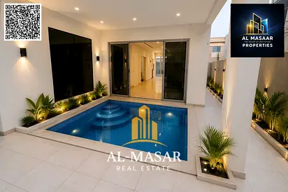 فيلا كلاسيك بمنطقه الياسمين عجمان تصميم مميز تملك حر لجميع الجنسات مع تسهيلات التمويل البنكي