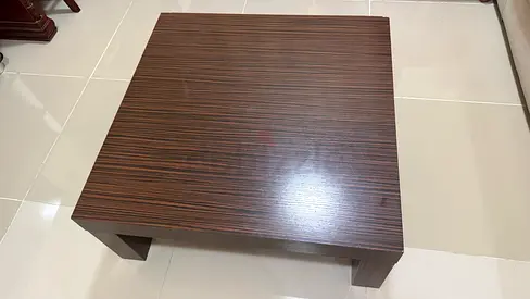 Strong big wooden table