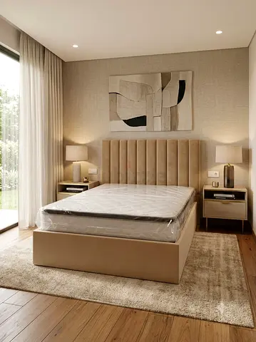 Queen Bed With Mattress New For Sale