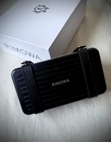 Rimowa black shoulder bag
