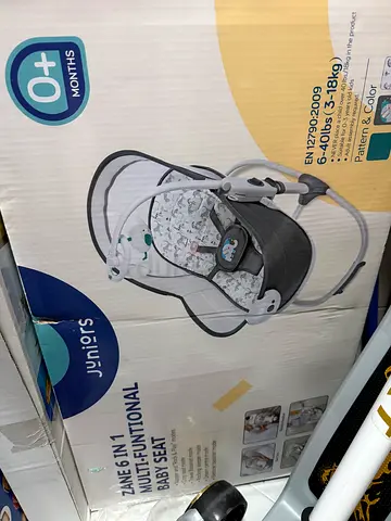 ZANZ 6-in-1 Multi-Functional Baby Seat - New in Box