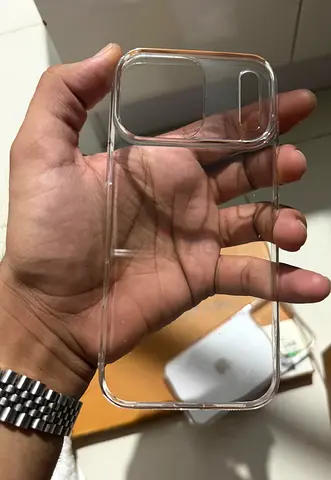 Clear Transparent Silicone Case for iPhone