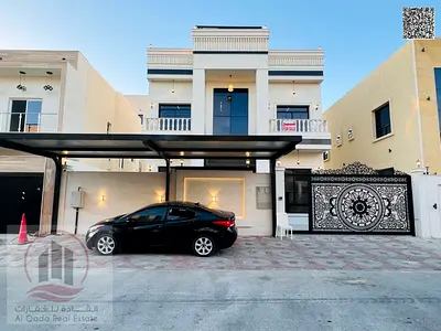Villa for sale in Al Yasmeen, Ajman. 5 master bedrooms, majlis, living room & maid’s room. Freehold. Bank finance available. Registration, water, elec