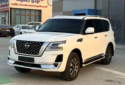2023 Nissan Patrol SE Titanium V6 GCC original paint in perfect condition