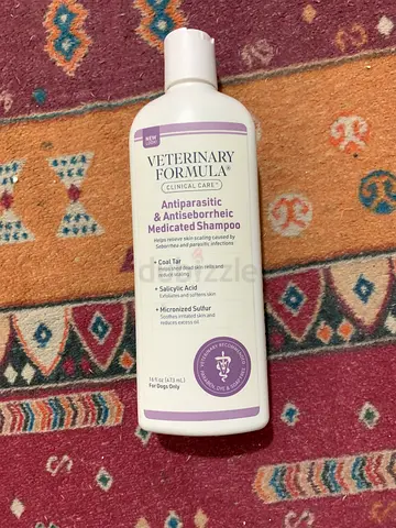 Veterinary Formula Antiparasitic Medicated Shampoo - 355ml (unused)