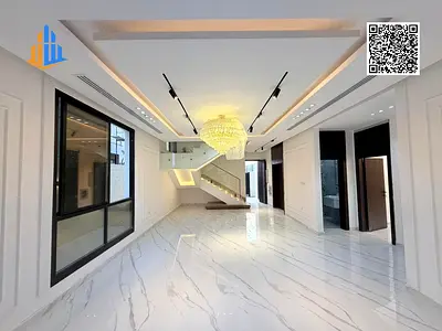 Luxury Modern Villa in Al Helio 1 | 5 Master Bedrooms | Full Stone Facade | 3,600 Sq. Ft. | Sophisticated Design