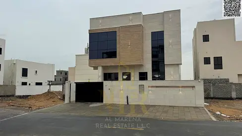Own the villa of your dreams in the heart of Ajman, close to amenities. It features two floors plus a rooftop terrace. Registration fees are included,