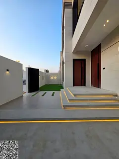 A villa in a prime location—situated on a street and a service lane, directly opposite the Al Zahi