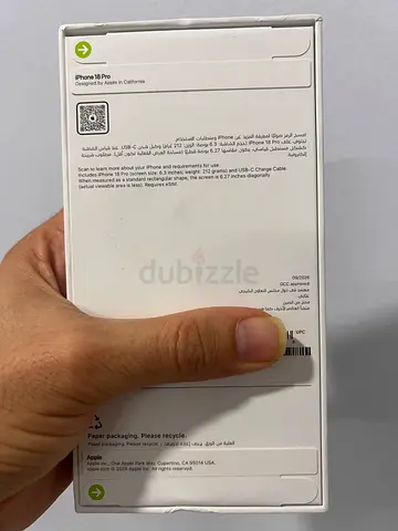 Apple iPhone 18 Pro 256Gb(sealed box) Burgundy
