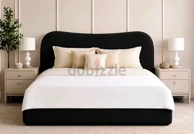 Brand New High Quality Cotton fabric Queen Bed Available