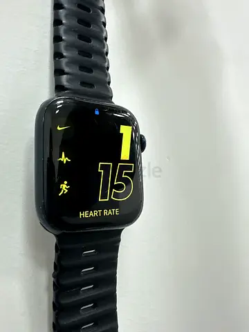 Apple Watch with Black Sport Band - Good Condition