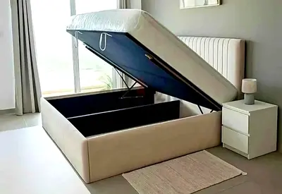 King Size Hydraulic Storage Bed Frame Size 180*200 cm