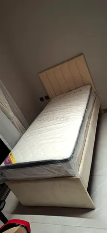 Single bed frame with mattress - good condition