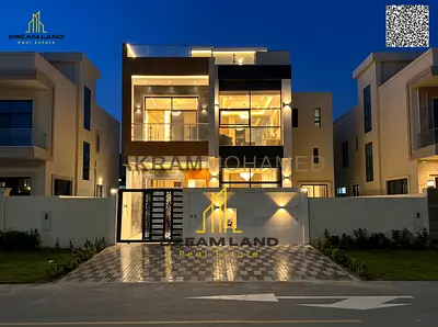 🏡 فيلا للبيع في الزاهية – عجمان | 5 غرف نوم ماستر | روف بدفعه اولي 10%