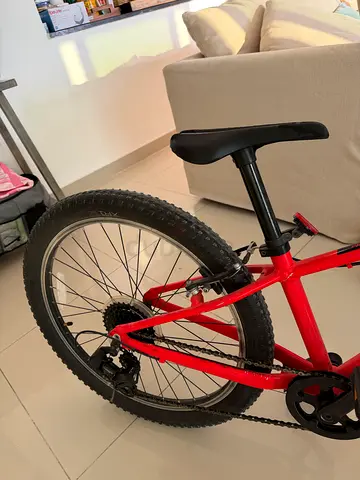 Red Kids Mountain Bike - 20 inch, Good Condition