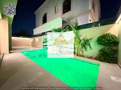 A fully smart, three-story villa located directly behind the service area, featuring a private pool 