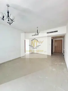 1 Bedroom + Living Room for Annual Rent in Al Taawun | 2 Months Free, 2 Bathrooms & Central AC