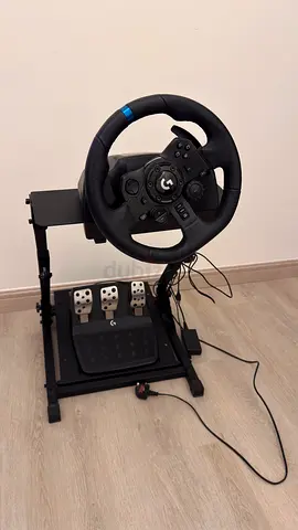 Logitech Steering wheel gaming setup for PS5 PS4 or PC