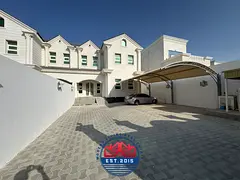 🏡 Deluxe | Half Villa | 4 Master | Majlis | Maid | 6Bath | 2 Hall | 2 Kitchen |Covered Parking