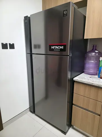 Like New Hitachi 760L Refrigerator (Silver) - Under Warranty & Original Invoice Available