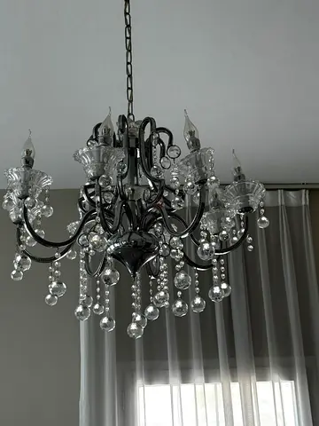 3 pieces - elegant crystal chandelier 100 each