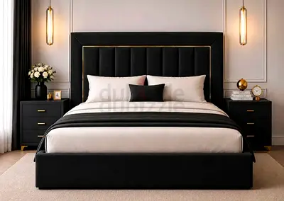 King Size Bed including Mattress with storage