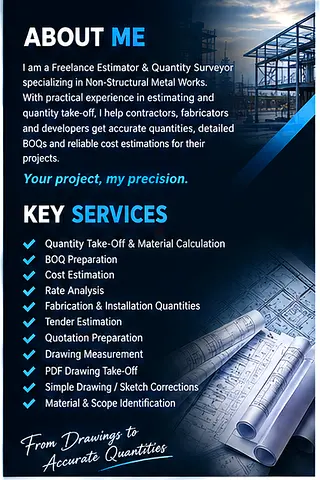 Freelance Estimation/Quantity Takeoffs