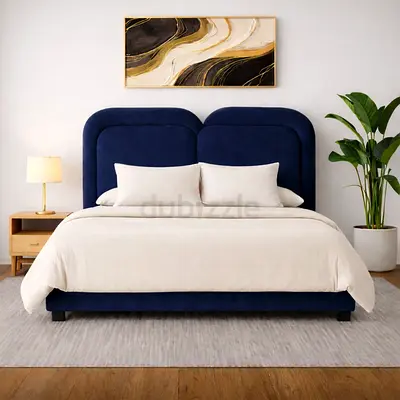 High Quality Luxury Queen Size Bed Including Spring Mattress