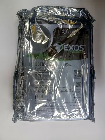 Seagate Exos 30TB Enterprise HDD - Brand New, Sealed