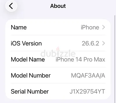 14 pro max 512 gb iPhone with 82% Battery Health - Good Working Condition