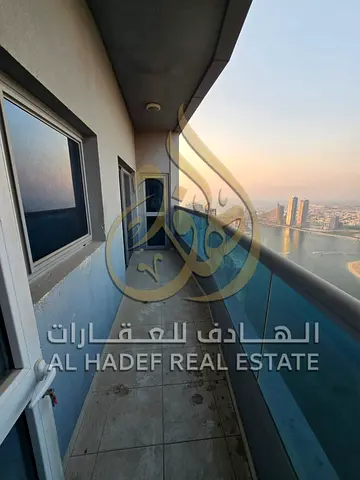 🌊 إطلالة بحرية مميزة في برج النخلة 1 — غرفتين وصالة مع غرفة غسيل وبلكونة — جيم ومسبح وباركينج مجاني — مساحة 170 متر — خالية وجاهزة للسكن فوراً!