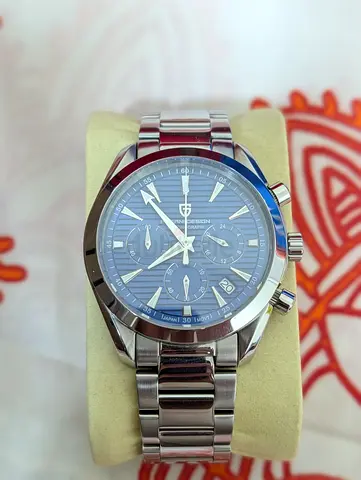 Pagani Design PD1712 Chronograph Watch - Blue Dial, Good Condition