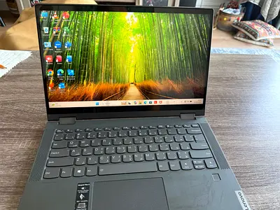 Laptop with minor damage