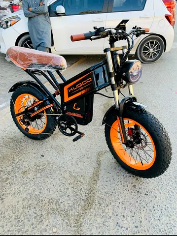 Kugoo V5 Electric Bike | 750W Motor | 48V 20Ah Battery | 50 km/h | 55 km Range | AED 2,499
