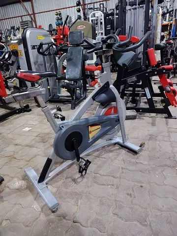Used Commercial Indoor Stationary Spin Bike - Good Condition