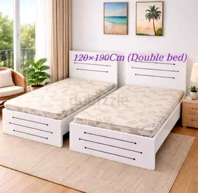Brand new Double size 120×190 twin bed frame For sale