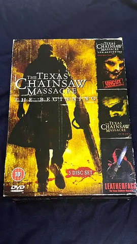 TEXAS CHAINSAW MASSACRE RARE DVD