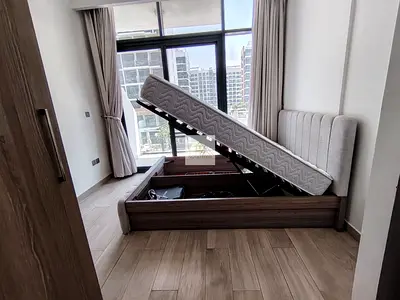Furnished Studio | Azizi Riviera 39 | Balcony & Pool Access